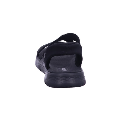 Skechers Sandalette 141489 GO WALK FLEX SANDAL - GLIMMER UP in Schwarz