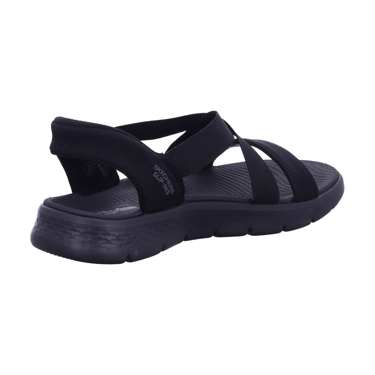 Skechers Sandalette 141489 GO WALK FLEX SANDAL - GLIMMER UP in Schwarz