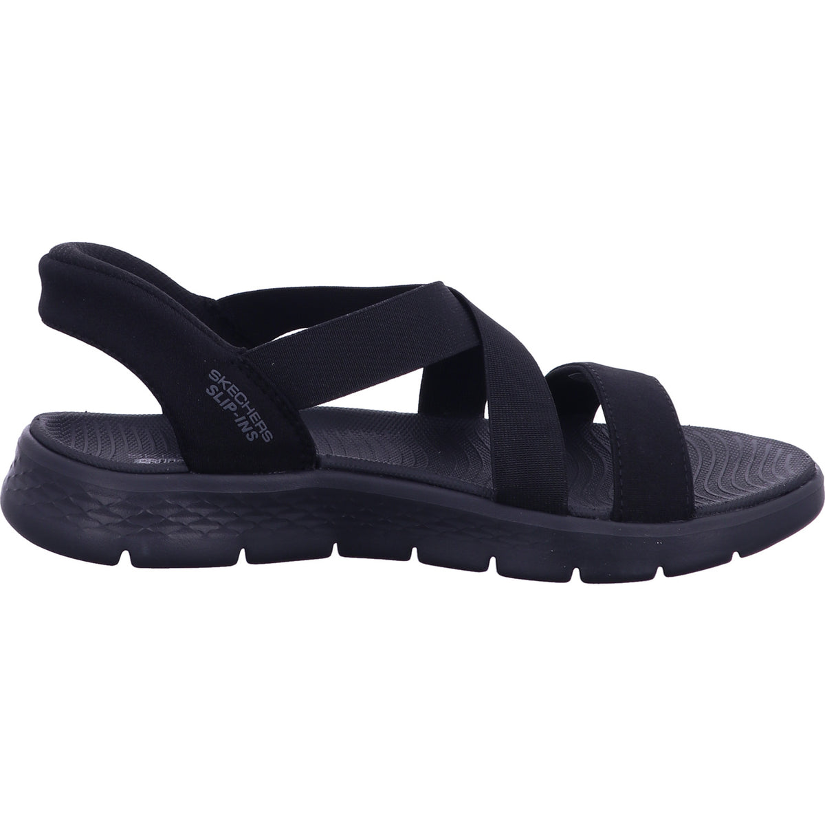 Skechers Sandalette 141489 GO WALK FLEX SANDAL - GLIMMER UP in Schwarz