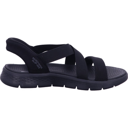 Skechers Sandalette 141489 GO WALK FLEX SANDAL - GLIMMER UP in Schwarz