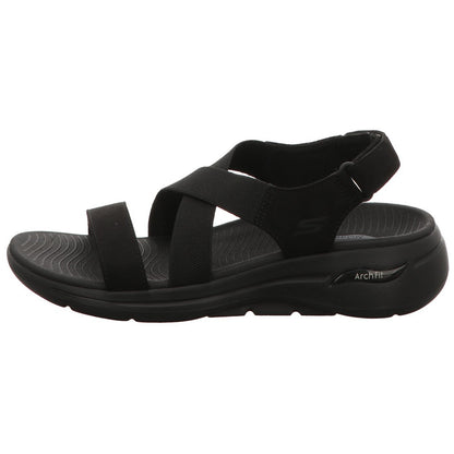 Skechers Sandalette 140257 GO WALK ARCH FIT SANDAL - TREASURED in Schwarz
