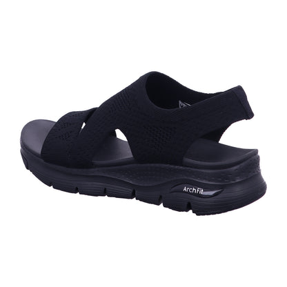 Skechers Sandalette 119458 ARCH FIT SANDAL - BRIGHTEST DAY in Schwarz