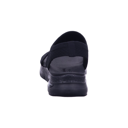 Skechers Sandalette 119458 ARCH FIT SANDAL - BRIGHTEST DAY in Schwarz