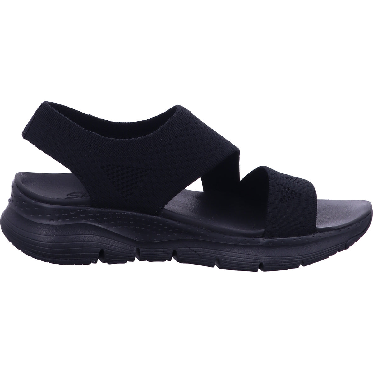 Skechers Sandalette 119458 ARCH FIT SANDAL - BRIGHTEST DAY in Schwarz