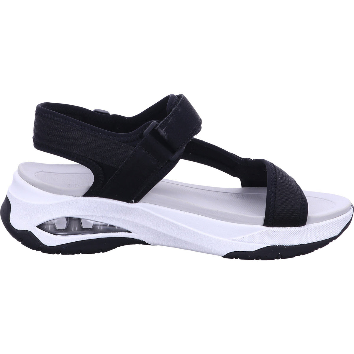 Rieker Sandalette W3151  in Schwarz