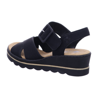Rieker Sandalette 67463  in Schwarz