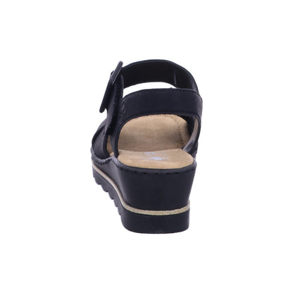 Rieker Sandalette 67463  in Schwarz