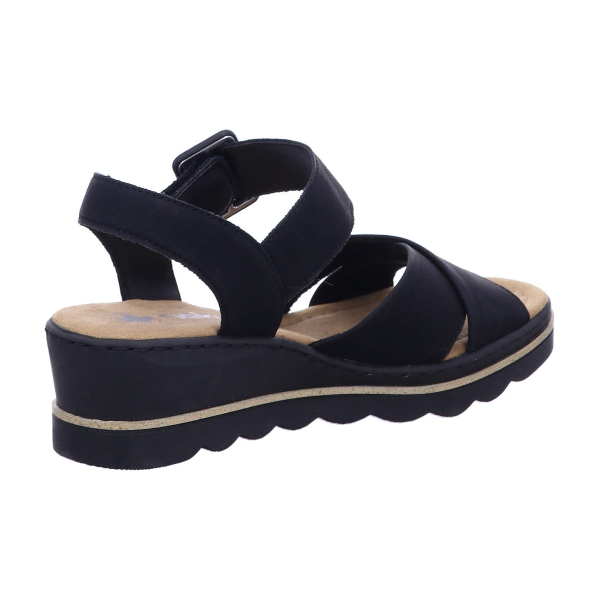 Rieker Sandalette 67463  in Schwarz