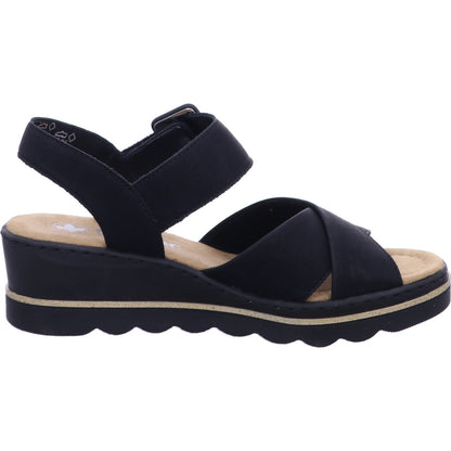 Rieker Sandalette 67463  in Schwarz