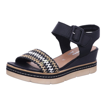 Remonte Sandalette D2L55  in Schwarz