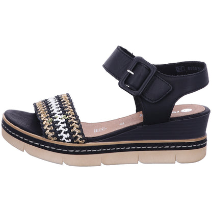 Remonte Sandalette D2L55  in Schwarz