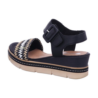 Remonte Sandalette D2L55  in Schwarz