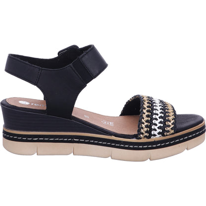 Remonte Sandalette D2L55  in Schwarz
