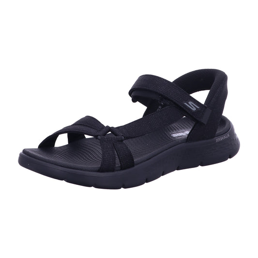 Skechers Sandalette 141481 GO WALK FLEX SANDAL - ILLUMINATE in Schwarz