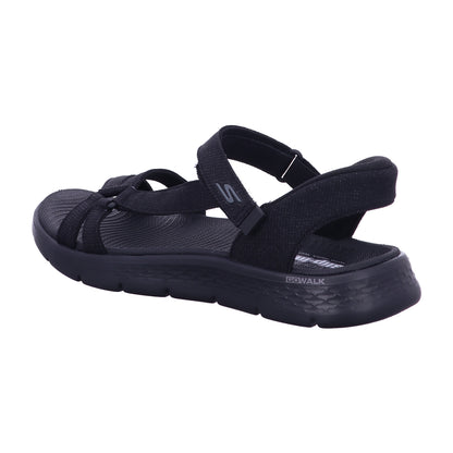 Skechers Sandalette 141481 GO WALK FLEX SANDAL - ILLUMINATE in Schwarz