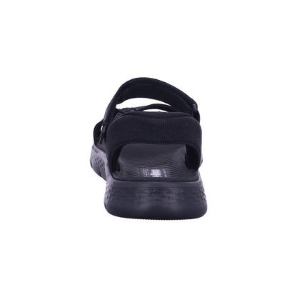 Skechers Sandalette 141481 GO WALK FLEX SANDAL - ILLUMINATE in Schwarz