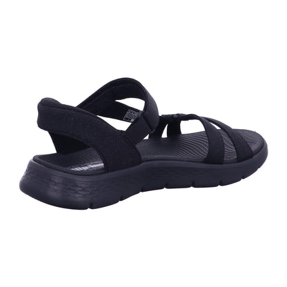 Skechers Sandalette 141481 GO WALK FLEX SANDAL - ILLUMINATE in Schwarz