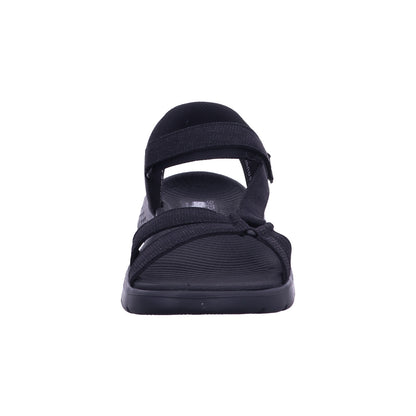 Skechers Sandalette 141481 GO WALK FLEX SANDAL - ILLUMINATE in Schwarz