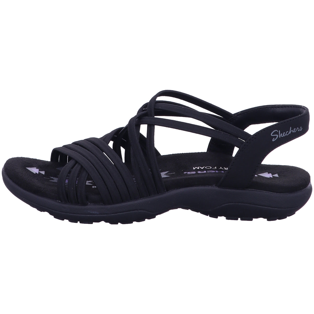 Skechers Sandalette 163185 REGGAE SLIM - SUNNYSIDE in Schwarz