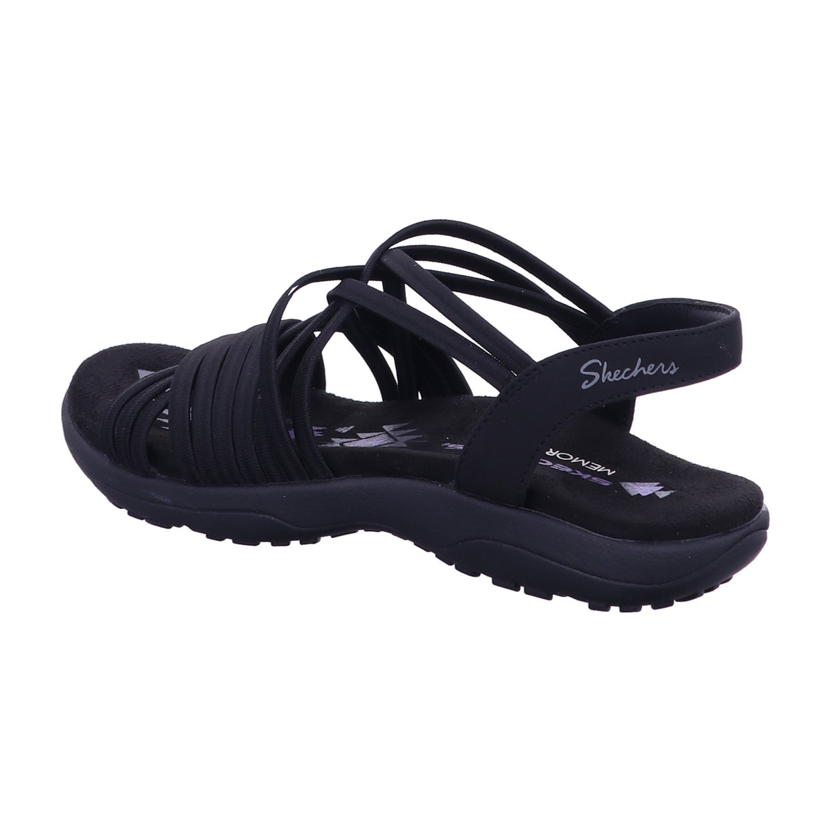 Skechers Sandalette 163185 REGGAE SLIM - SUNNYSIDE in Schwarz
