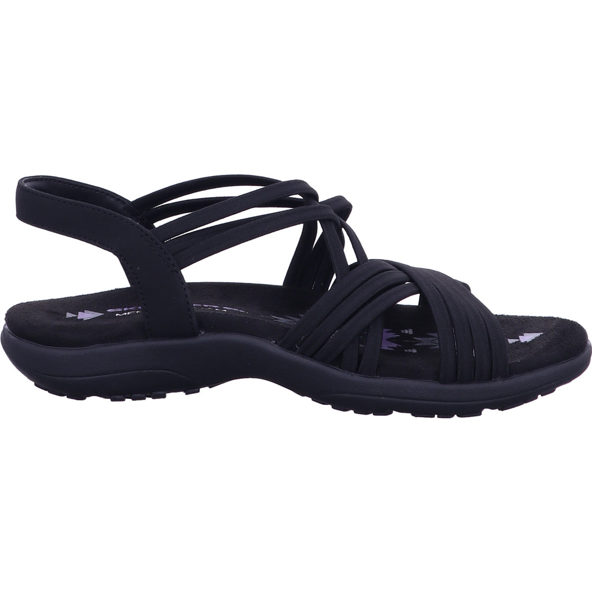 Skechers Sandalette 163185 REGGAE SLIM - SUNNYSIDE in Schwarz