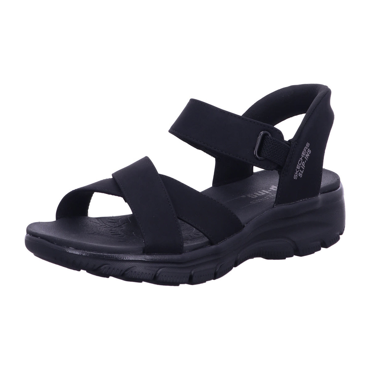 Skechers Sandalette 163534 EASY GOING - SOMEWHERE SUNNY in Schwarz