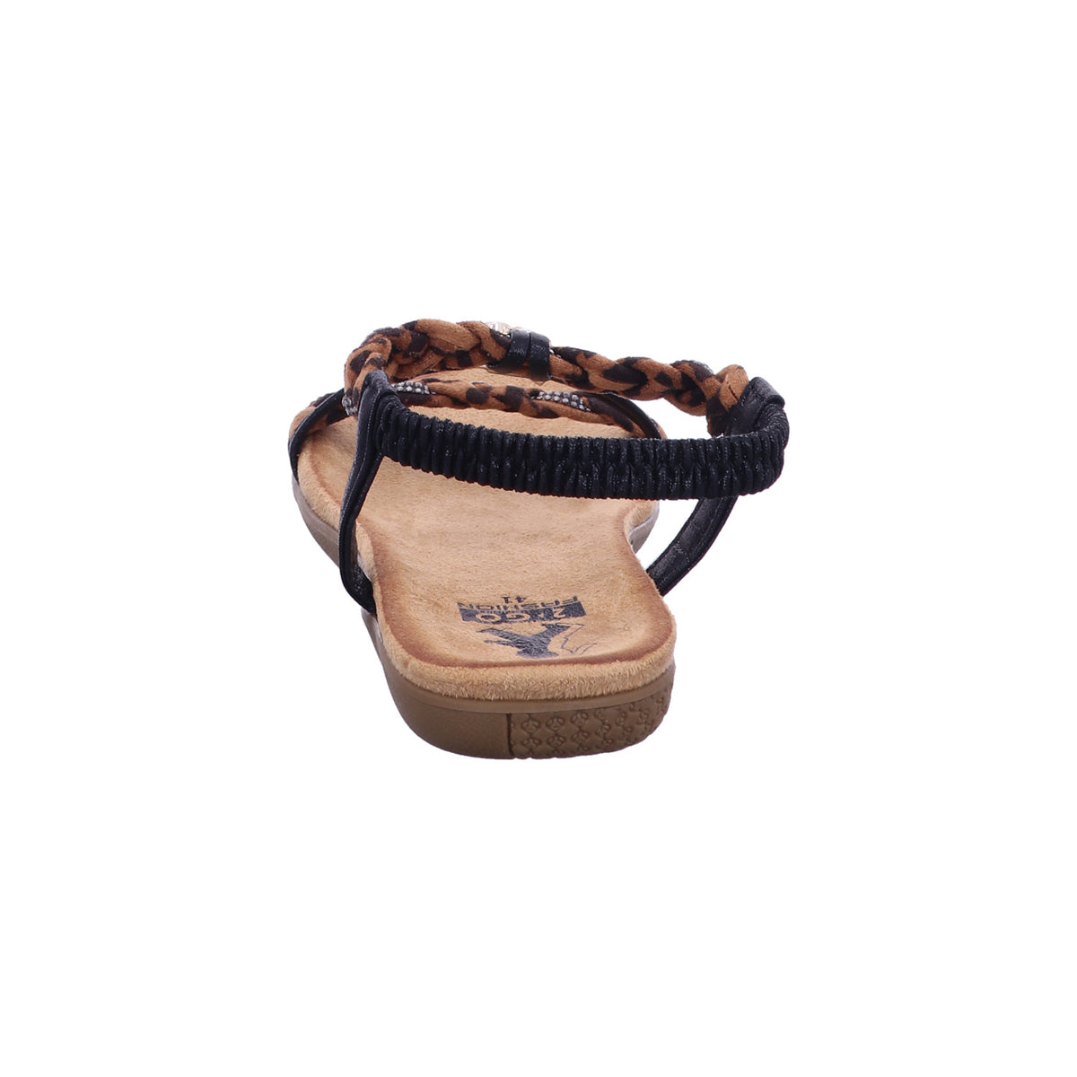 Mustang Sandalette 8018830 Damen Sandale in Schwarz