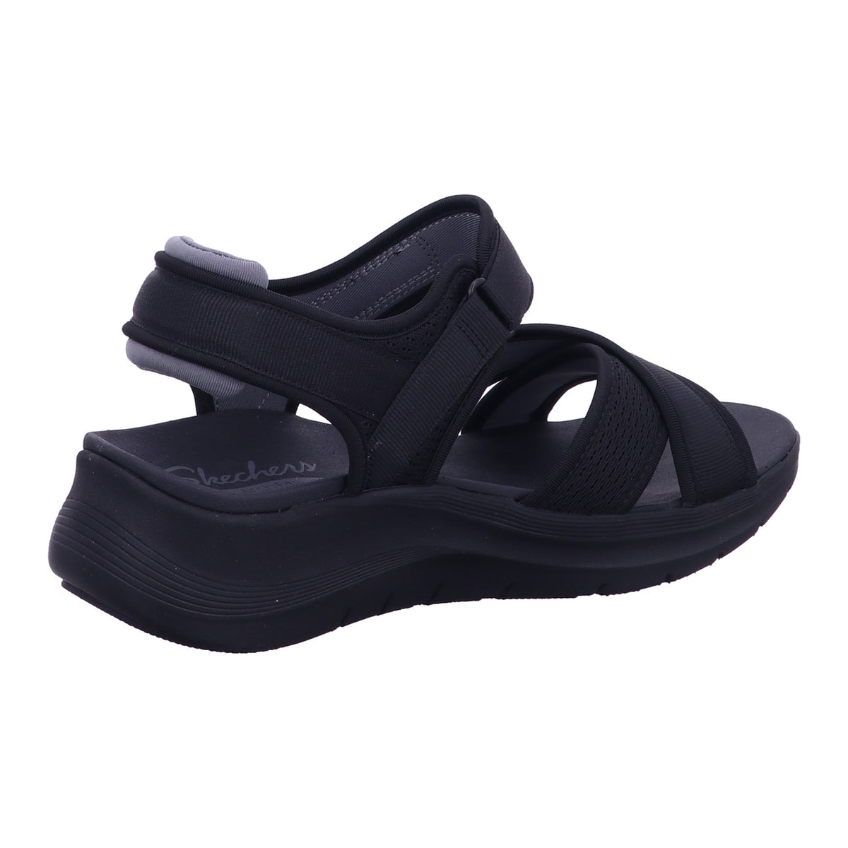 Skechers Sandalette 164078 ARCH FIT 2.0 SANDAL - FEELIN" BRIGHT in Schwarz