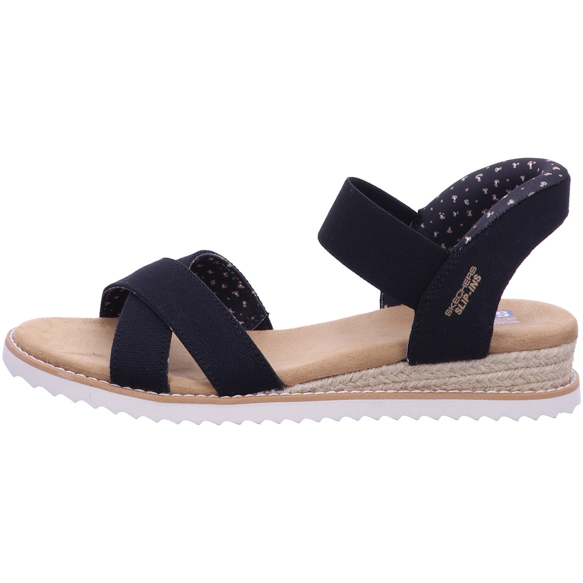 Skechers Sandalette 114418 DESERT KISS - GOLDEN LILY in Schwarz