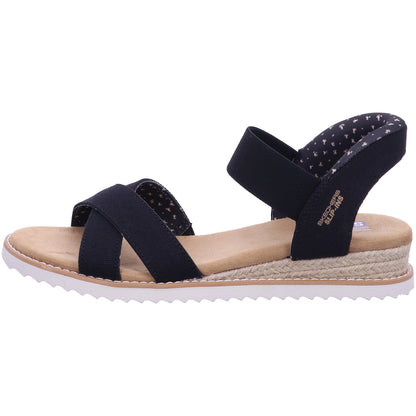 Skechers Sandalette 114418 DESERT KISS - GOLDEN LILY in Schwarz