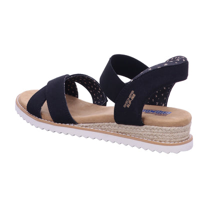 Skechers Sandalette 114418 DESERT KISS - GOLDEN LILY in Schwarz