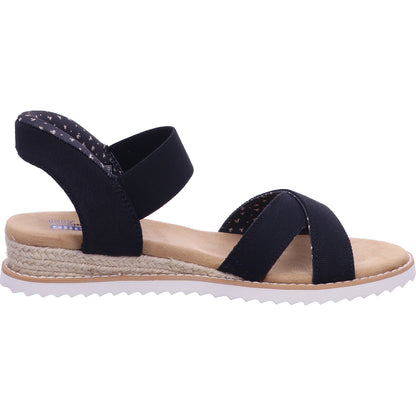 Skechers Sandalette 114418 DESERT KISS - GOLDEN LILY in Schwarz