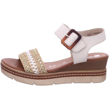 Remonte Sandalette D2L55  in Weiß