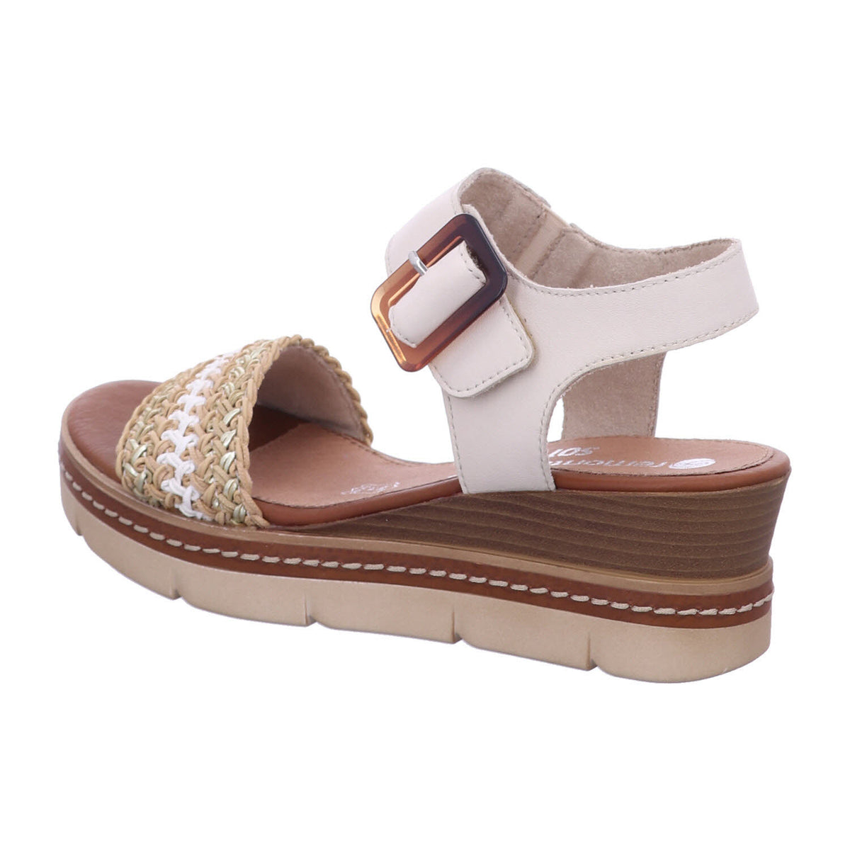 Remonte Sandalette D2L55  in Weiß