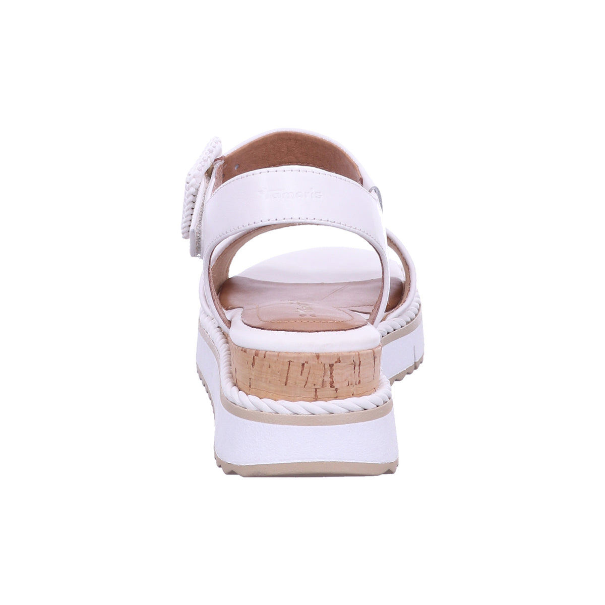 Tamaris Sandalette 1 28247 46 Da.-Sandalette in Weiß