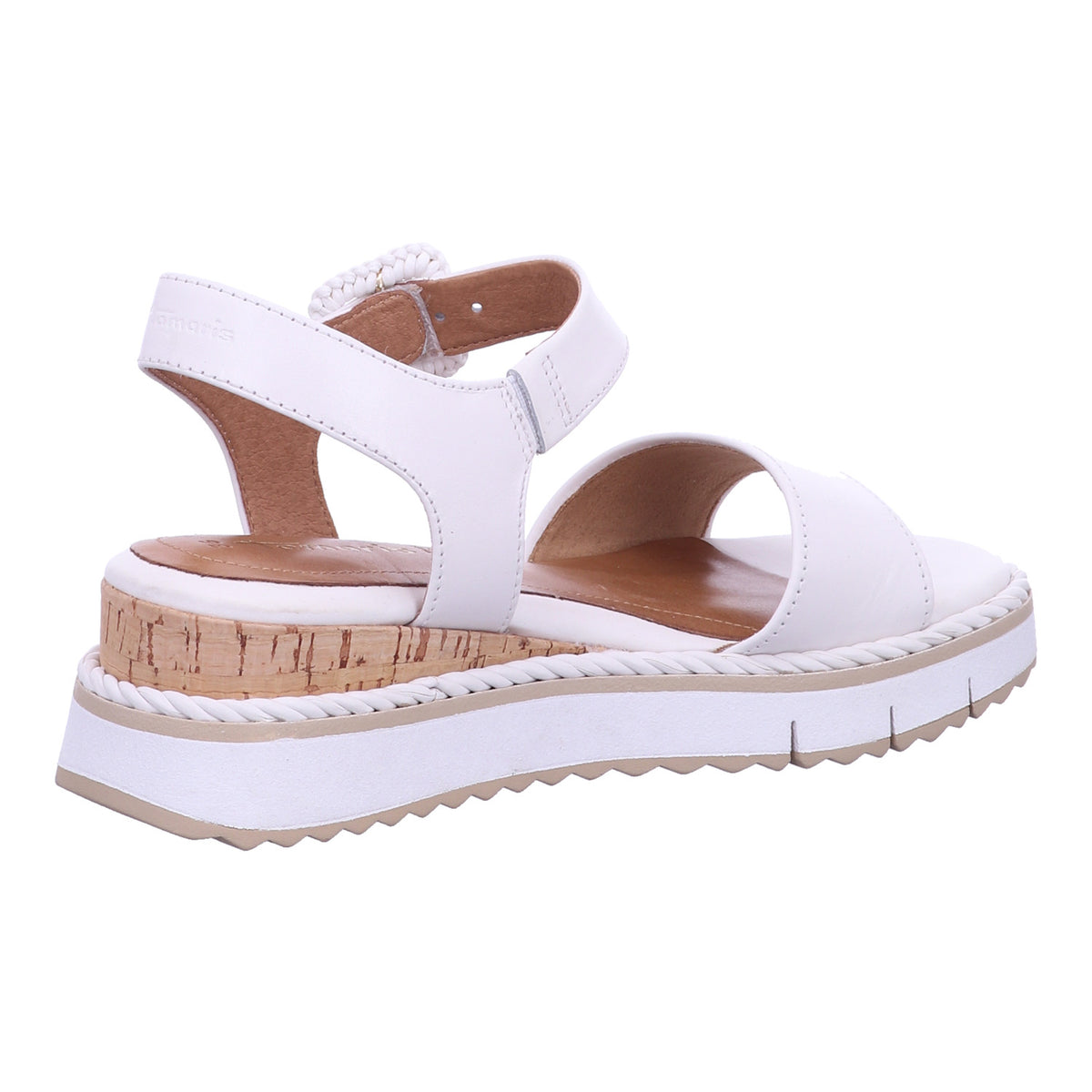 Tamaris Sandalette 1 28247 46 Da.-Sandalette in Weiß