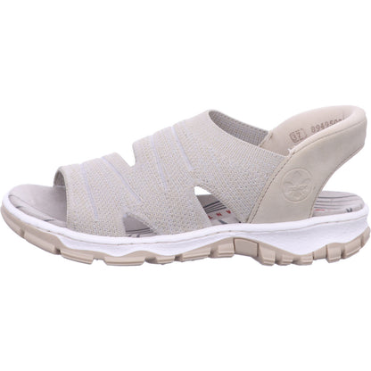 Rieker Sandalette 68895  in Grau