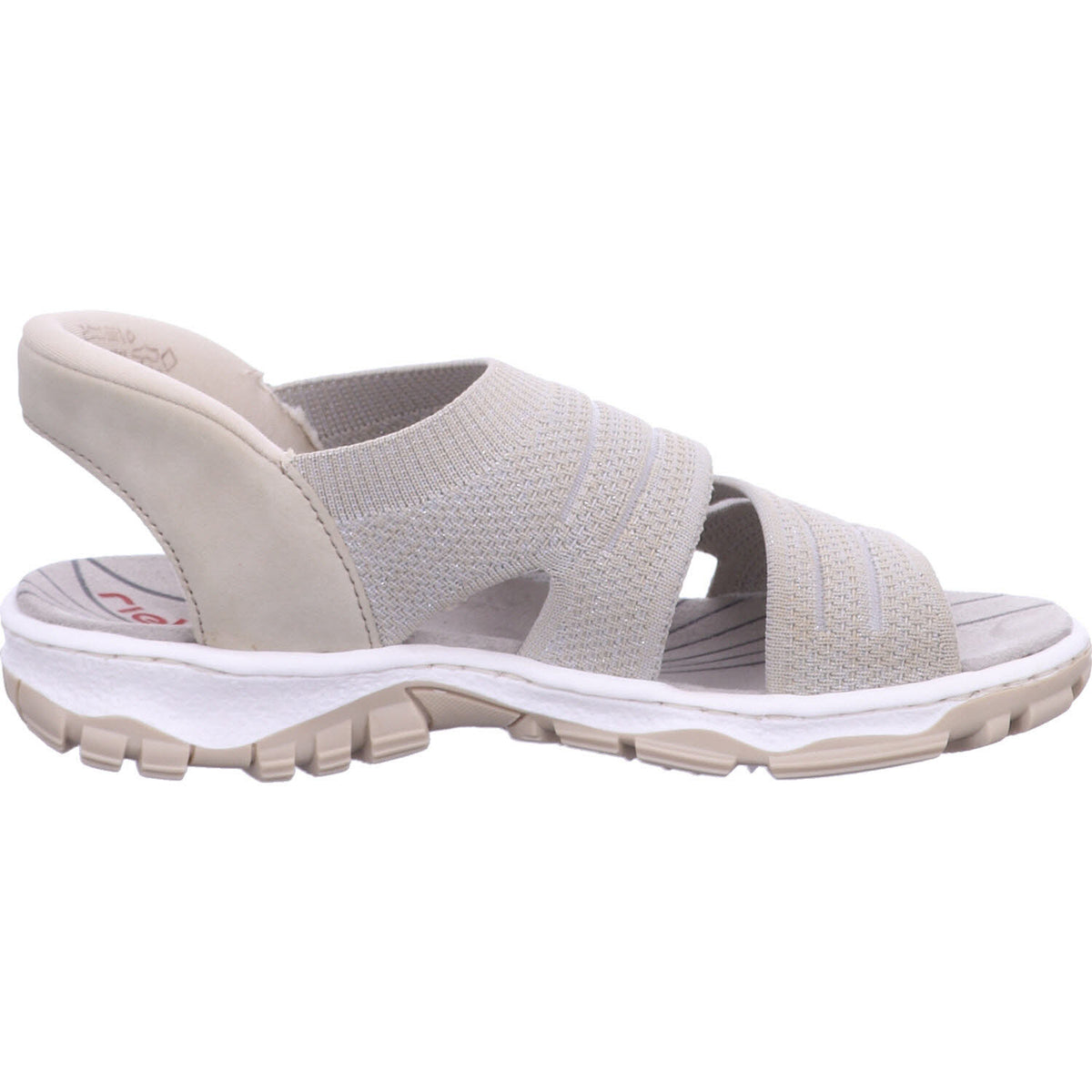 Rieker Sandalette 68895  in Grau