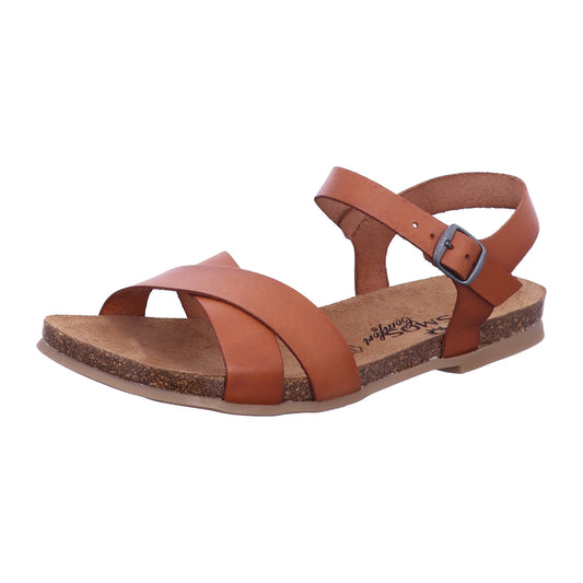 Mustang Sandalette 6106802 Damen Sandale in Braun