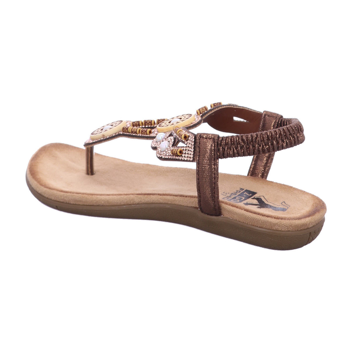Mustang Sandalette 8018823 Damen Sandale in Braun