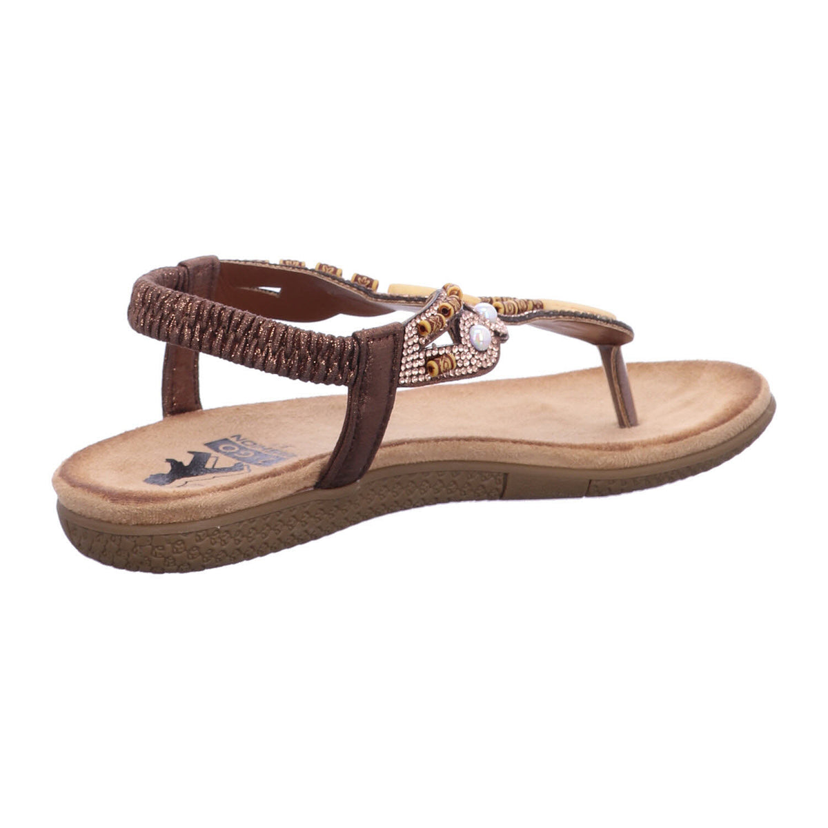 Mustang Sandalette 8018823 Damen Sandale in Braun