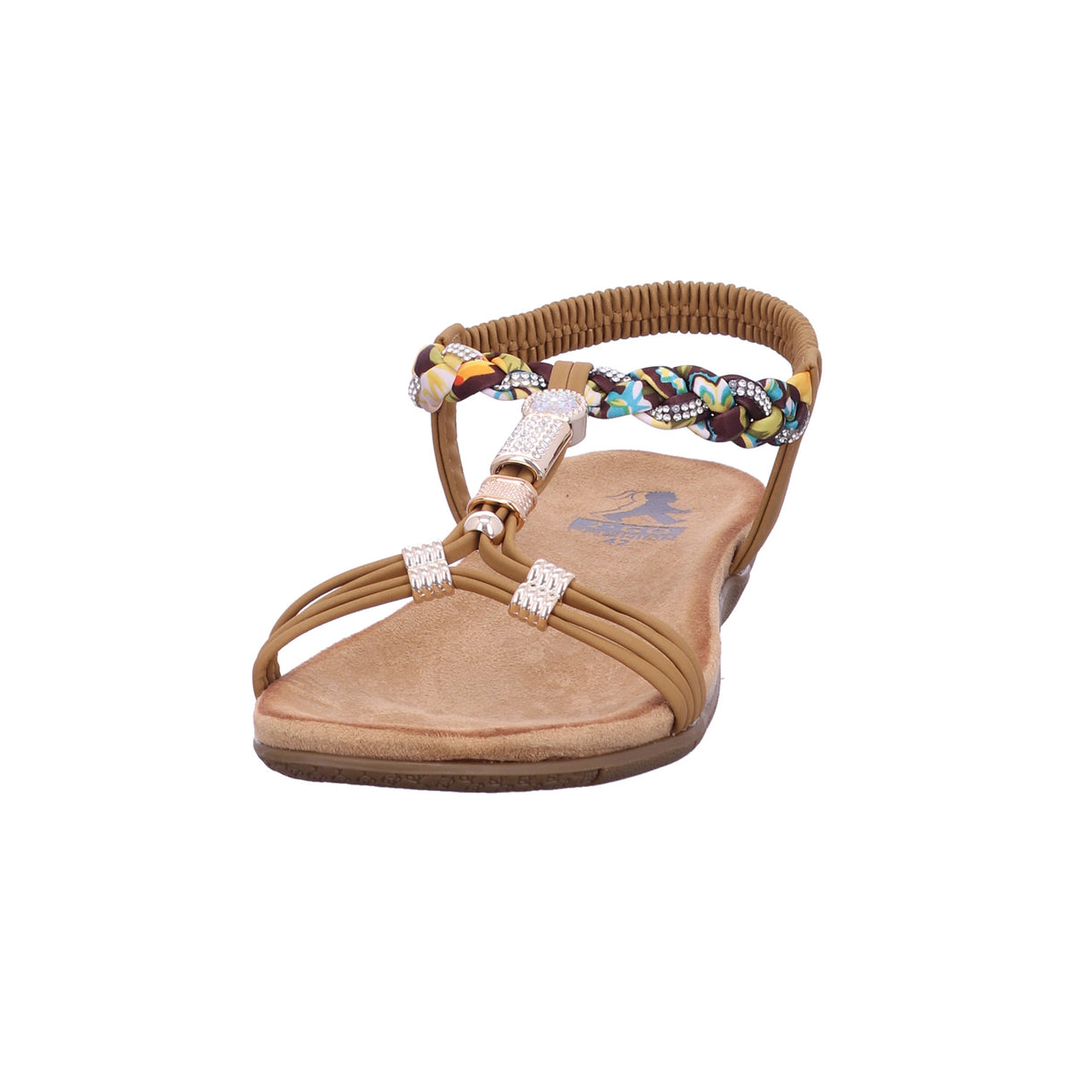 Mustang Sandalette 8018831 Damen Sandale in Braun