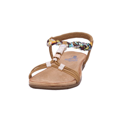 Mustang Sandalette 8018831 Damen Sandale in Braun