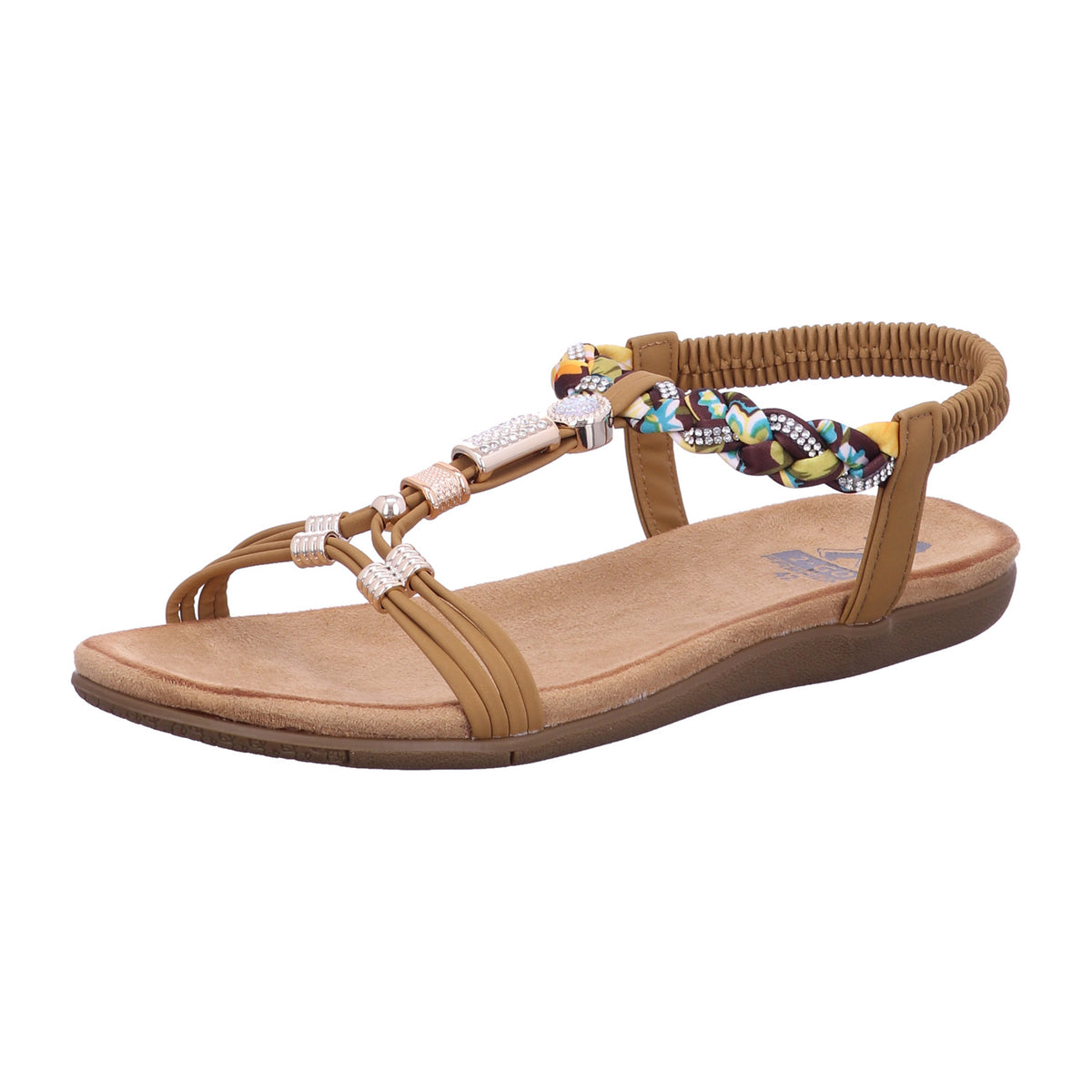 Mustang Sandalette 8018831 Damen Sandale in Braun