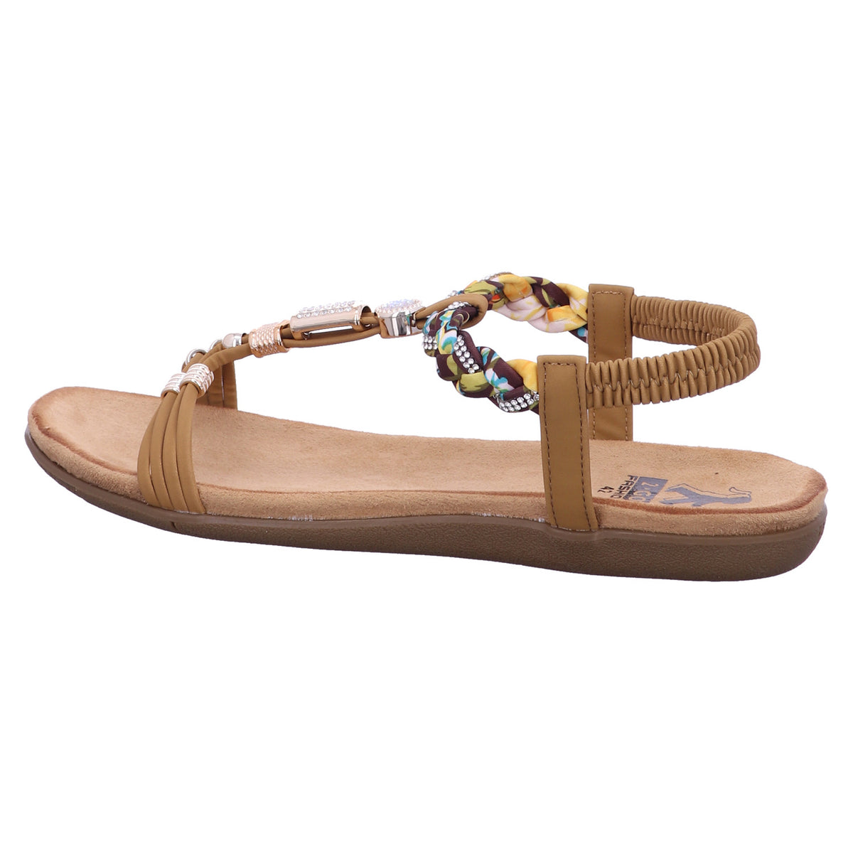 Mustang Sandalette 8018831 Damen Sandale in Braun