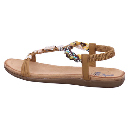 Mustang Sandalette 8018831 Damen Sandale in Braun