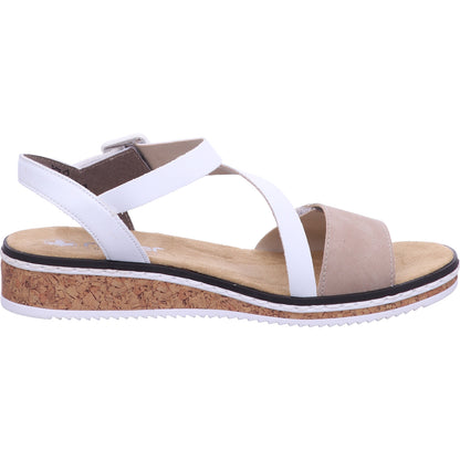 Rieker Sandalette V3660  in Beige