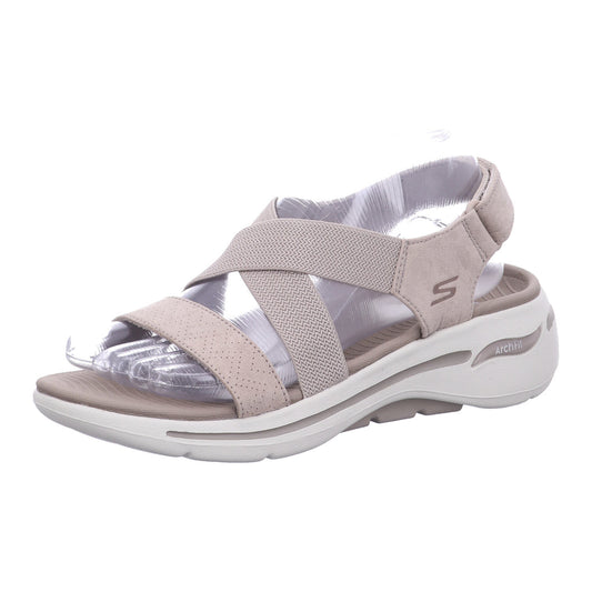 Skechers Sandalette 140257 GO WALK ARCH FIT SANDAL - TREASURED in Beige