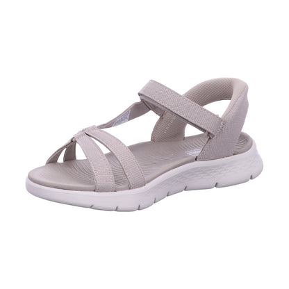 Skechers Sandalette 141481 GO WALK FLEX SANDAL - ILLUMINATE in Beige