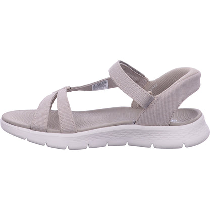 Skechers Sandalette 141481 GO WALK FLEX SANDAL - ILLUMINATE in Beige